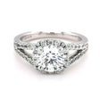 Platinum 1.20ct Round Brilliant Cut Diamond Ring