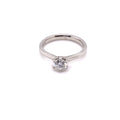 Platinum 0.43ct Diamond Solitaire Engagement Ring