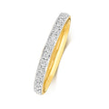9K Yellow Gold 0.18ct Diamond Eternity Ring