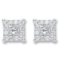 18ct White Gold 0.50ct Diamond Stud Earrings (£1245)