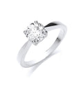 18ct White Gold 1.00ct Diamond Engagement Ring