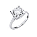 18ct White Gold 4.00ctw Solitaire Lab Grown Diamond Ring Igi Certified