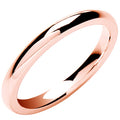 2.5mm Premium Traditional Court 18ct Rose
