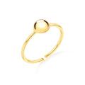 9K Yellow Gold Round Gold Ball Labret Stud Earring