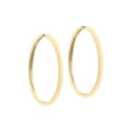 9K Yellow Gold 55mm Hoop Earrings