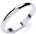 2mm Premium D-shape Platinum