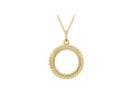 9ct Yellow Gold Coin Mount Pendant
