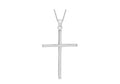 Sterling Silver Large Cross Pendant