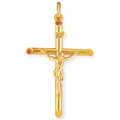 9K Yellow Gold Crucifix Pendant