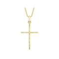 9K Yellow Gold Fancy Cross Pendant