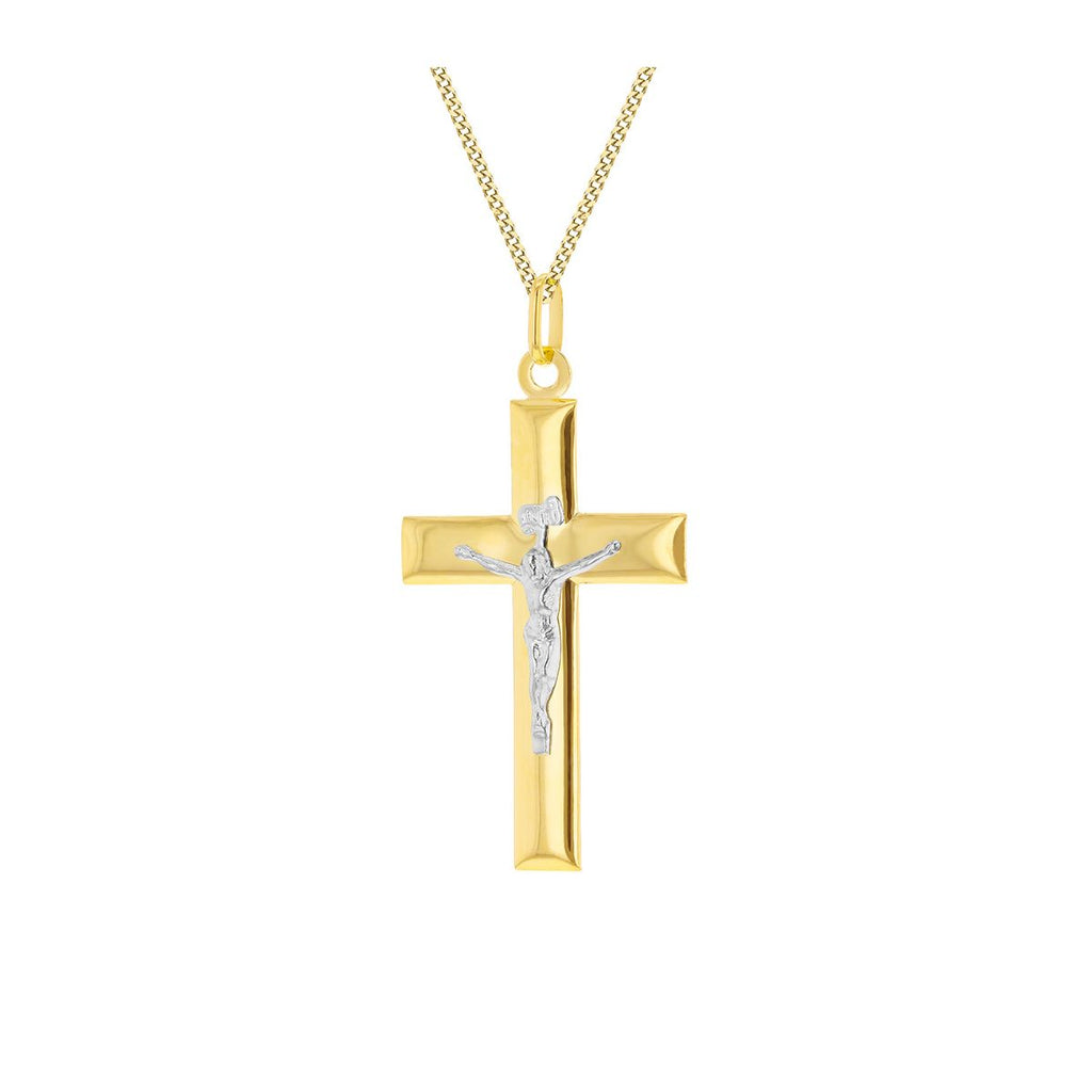 9ct Gold Large Solid Crucifix Cross