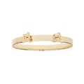 9K Yellow Gold Babies' Adjustable Teddy Bear Bangle