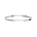 Sterling Silver Expandable Baby Bangle