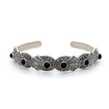 Sterling Silver Cubic Zirconia Bangle