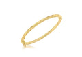 9K Yellow Gold Babies Twist Bangle