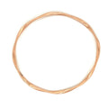 9K Rose Gold Twist Bangle