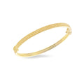 9K Yellow Gold 3.9mm Greek Key Bangle