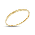 9K Yellow Gold 5.2mm Diamond Cut Bangle