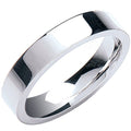 4mm Premium Flat Court 18ct White