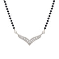 18K White Gold 0.56ct Diamond Mangalsutra Necklace