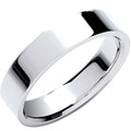 5mm Premium Flat Court 18ct White