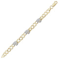 9K Yellow Gold Children's Boxing Glove Bracel