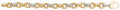 9ct Yellow and White Gold Bracelet