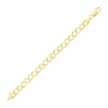 9K Yellow Gold Childran's Fancy Link Bracelet 6"