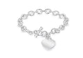 Sterling Silver T Bar Bracelet