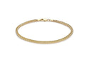 9ct Yellow Gold 7.5" Spiga Bracelet