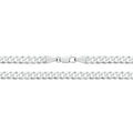 Sterling Silver Curb Chain Bracelet 8"