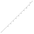 Sterling Silver Bubble Bead Bracelet 7.5"