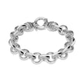 Sterling Silver 15.5mm Belcher Bracelet 8"
