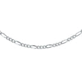 9K White Gold 1.8mm Figaro Chain 20"