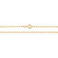 9K Yellow Gold Diamond Cut Belcher Chain 20 "