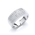 9ct W/gd 0.50ct Diamond Ring