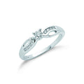 9ct White Gold 0.26ct Diamond Ring