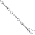 9ct White Gold Bracelet 0.50ct Diamonds