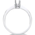 9ct White Gold Ring Mount 0.10-0.15ct