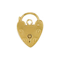 9ct Yg 15mm Padlock