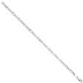 Silver 4mm Figaro Chains/bracelet