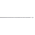 Silver 5.8mm Herringbone Chain/ladies Bracelet