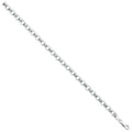 Silver 6mm Round Belcher Chain