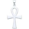 Silver Ankh Cross - Key Of Life