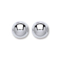 Silver Ball Stud 10mm Earrings