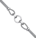 Silver Circle Ladies Bracelet