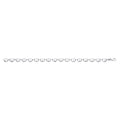 Silver Heart Bean Ladies Bracelet