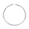 Silver Hoop Earrings 8.4g