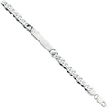 Silver Id Gents 8" Bracelet 33g