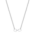Silver Infinity Pendant Chain/bracelet